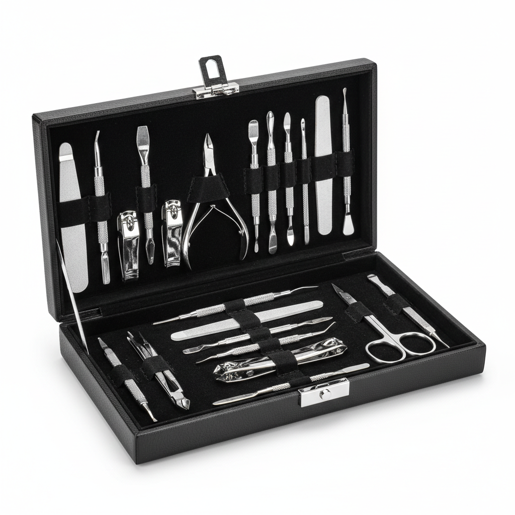 Kit Manicure Profissional 18 Pçs